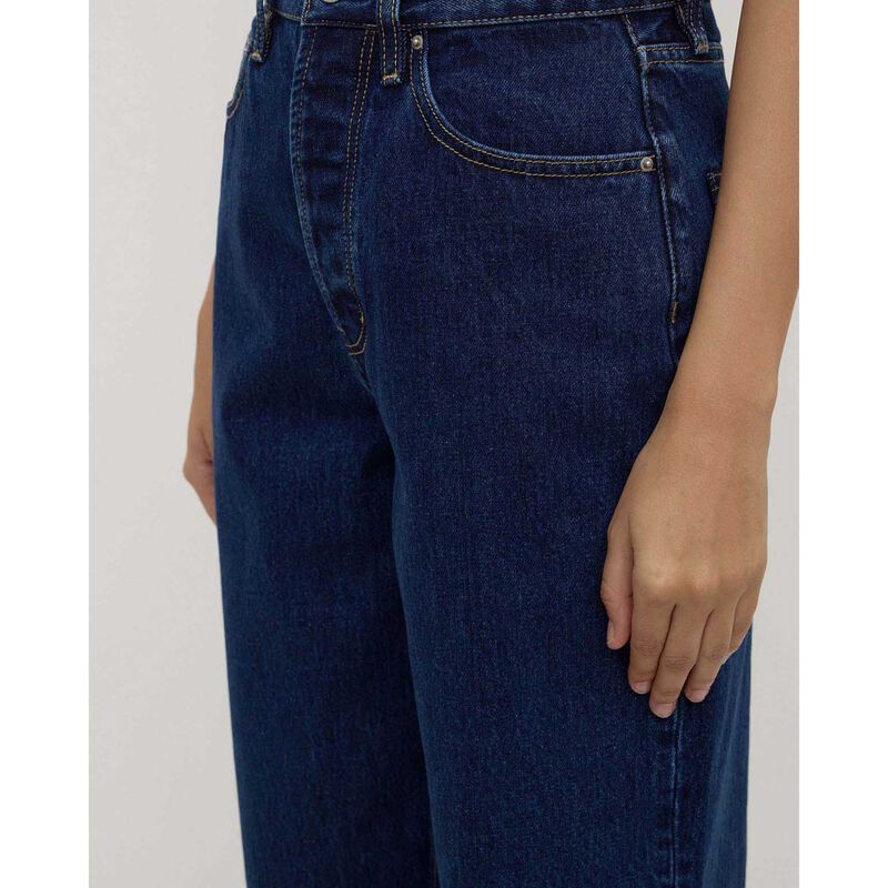 Assembly Label High Rise Straight Jean Heritage Blue image number 2
